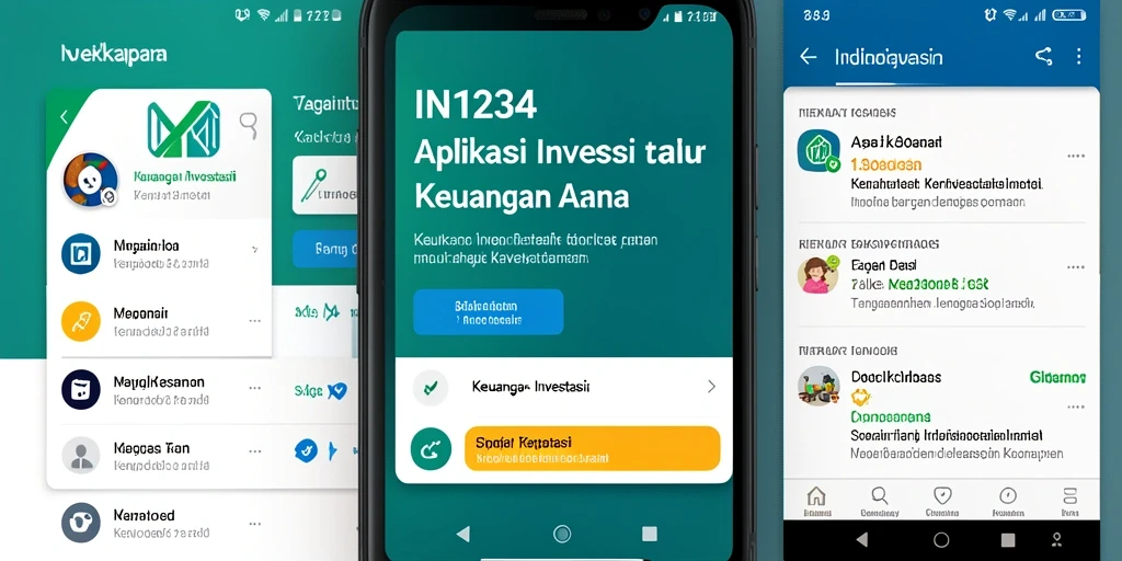 Tampilan antarmuka aplikasi IN1234 yang modern dan fungsional.