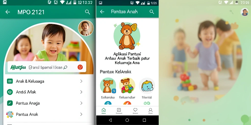 Antarmuka sederhana dan fungsional MPO2121 untuk pantau anak.