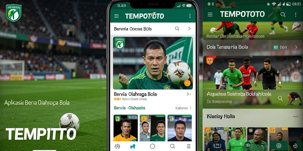 Tampilan antarmuka aplikasi TEMPOTOTO yang informatif dan interaktif.