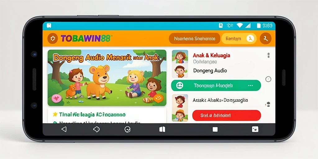 Tampilan antarmuka TOBAWIN88 yang menarik dan user-friendly.
