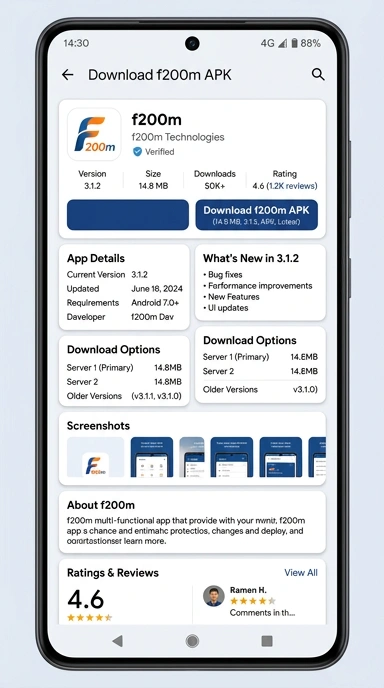Unduh APK f200m untuk Pengguna Android Indonesia